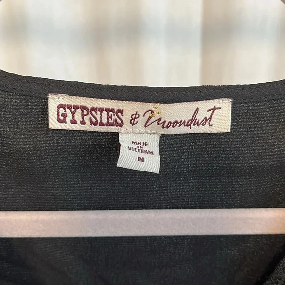 NWOT  Lace Wrap Blouse, Size M - Picture 8 of 11